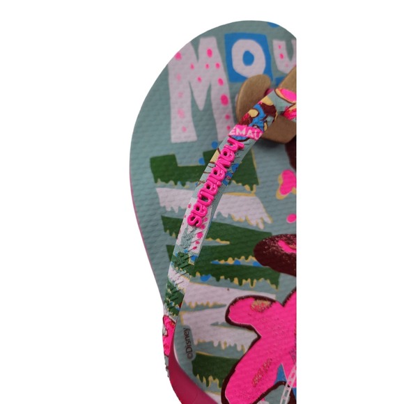 New Havaianas Mickey Mouse Minnie Disney Flip Flops 9/10 - Picture 3 of 7